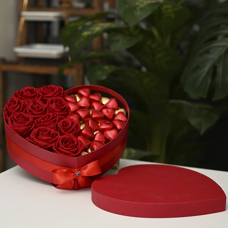 Özel Kalp Hediye Kutusu (boş)