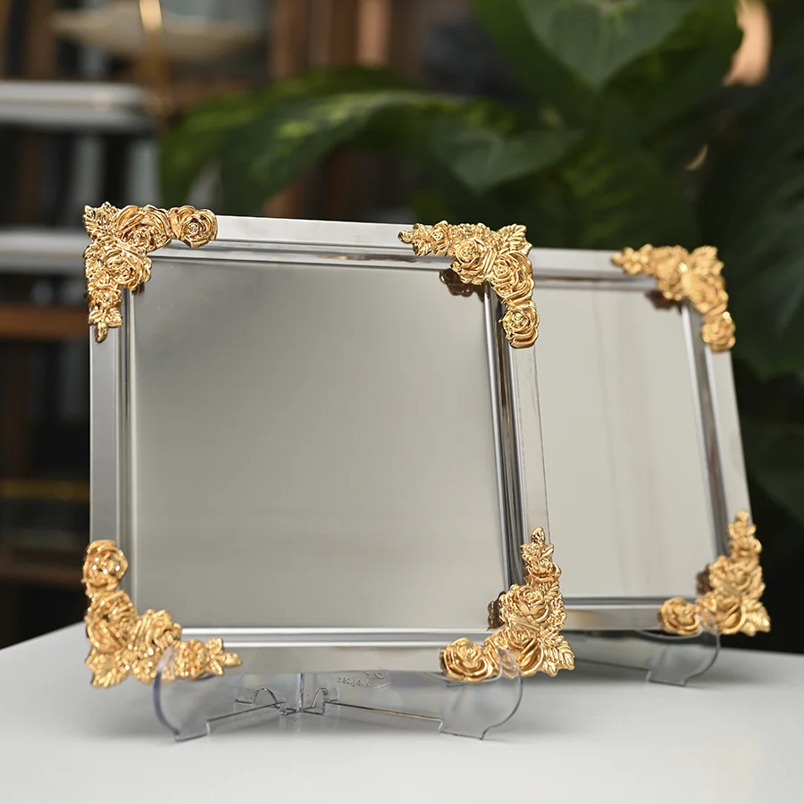 Lüks Kare Sunum Tepsisi